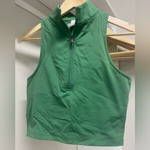 Vitality Cloud II Tank w/ Zipper Size L Color Green